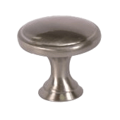 Knob "LIVIGNO", 32mm diameters, Brushed Nickel